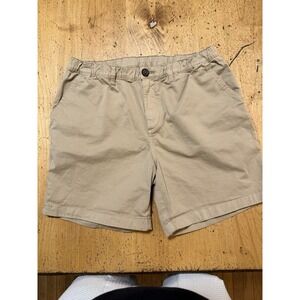 Chubbies Shorts Mens Large Khaki 7" Inseam Regular Fit Casual Summer Hiking